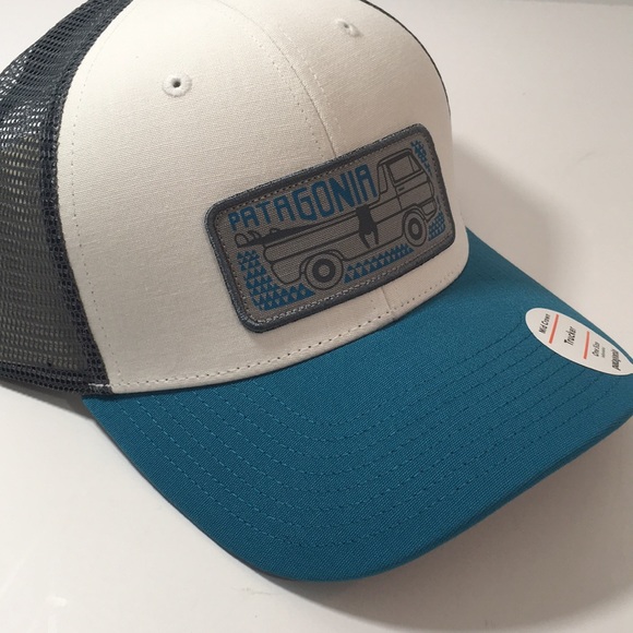 NWT Patagonia mid blue gray SnapBack trucker 🧢 - Picture 3 of 6